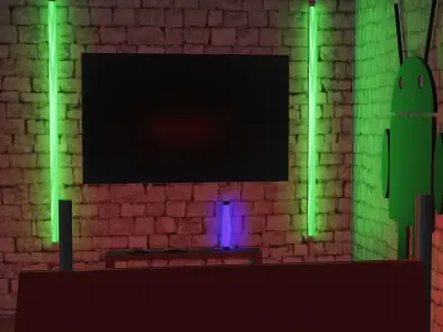 computer room 3D model