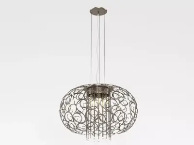 Dolcima pendant chandelier 3D model