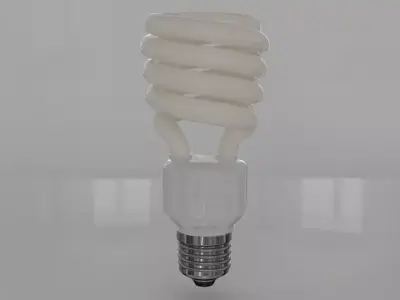 LED Bulb 3D model
