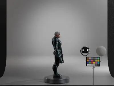 Cable Low-poly 3D model