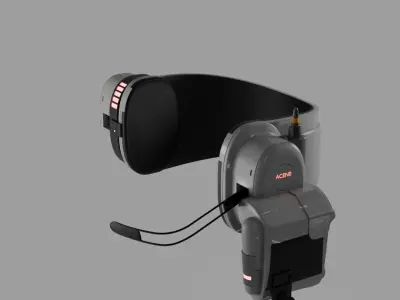 Scifi Headset 3D model