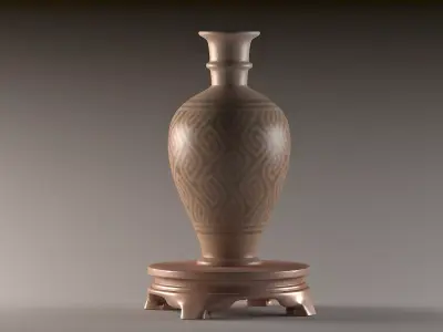 Sci-fi strobe capsule cabin deck console elevator  3D model