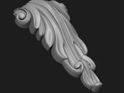 Decor vertical 001 3D model