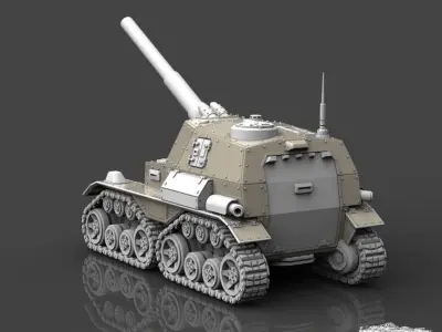 SPMV 165 GRETL SPG 3D print model