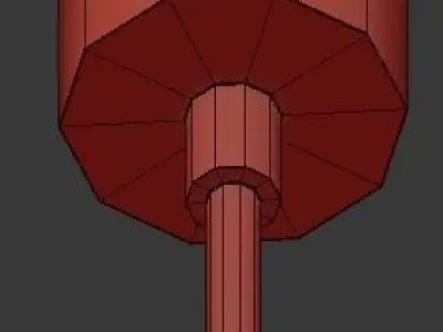 Untitled bamboo idl chandelier 3D model