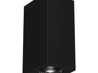 Outdoor wall light Low-poly 3D model