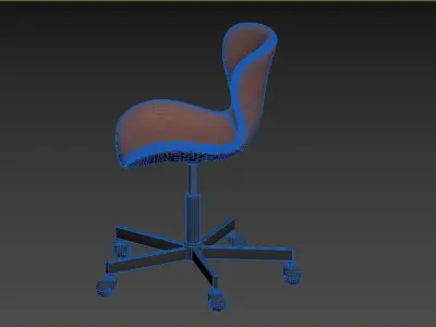 BATILDA DESK CHAIR 3D model