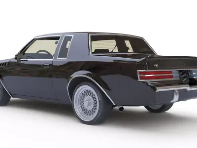 1987 Buick Regal GNX 3D model