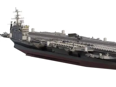 NEW GENERATION  AIRCRAFT CARRIER 3D model