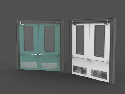 Exit Door 3D model