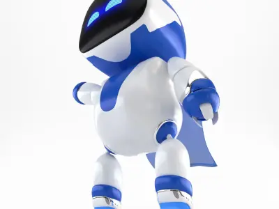 Astro Robot  3D model