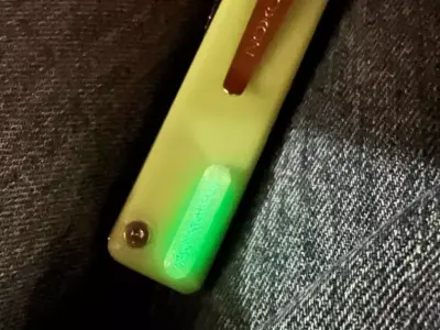 Roxon Flex with built in light tube Free 3D print model