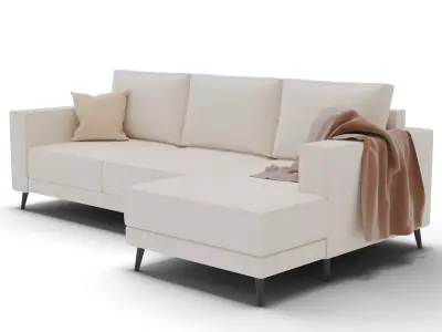 Corner sofa 3D model get