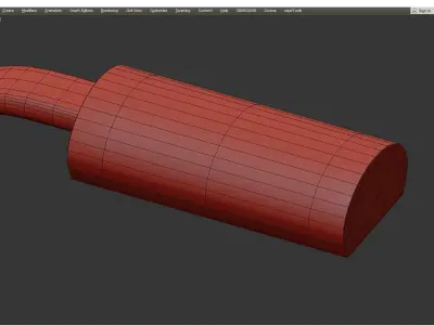 Hudson Valley Renwick Table Lamp Low-poly 3D model