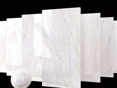 Marble Set Gioia Silver 80x160 Texture