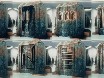 Surface Details For Boolean Operations VOL 2 3D model