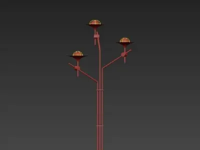 Skew Floor Lamp II 3D model