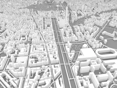 Milan Italy 3D model