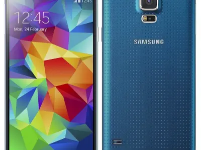 Samsung Galaxy S5 Blue 3D model