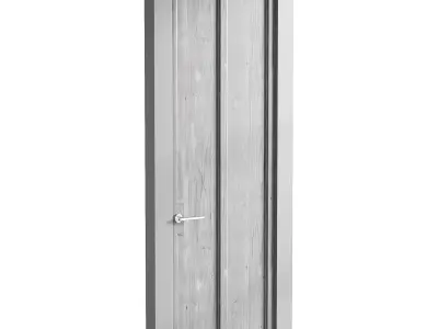 Modern entrance door 35 3D model