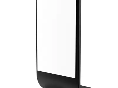 Advertising stand display Billboard 14 Low-poly 3D model