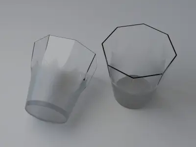 Cool Glass 3D model