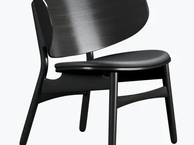 Hans Wegner FH 1936 Vintage Easy Chair 3D model