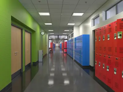  School with Interiors 