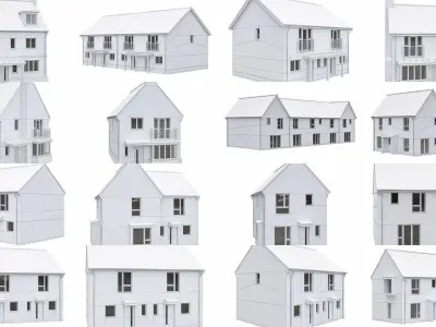 Modern and Traditional Houses MEGAPACK