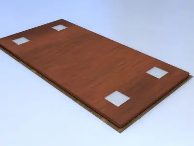 Embeded table Free 3D model