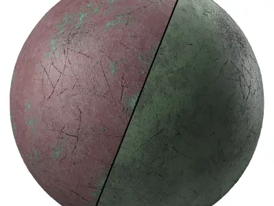 Cement Materials 9 - By 2 color Pbr 4k Texture