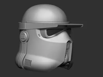 AT-RT Walker Clone Trooper Helmet  3d digital download 3D print model
