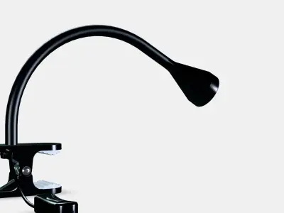 NAVLINGE LED clamp spotlight Low-poly 3D model