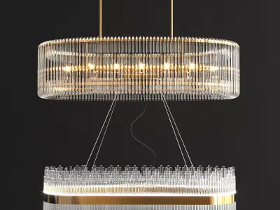 Collection luminaire and arteriors 3D model