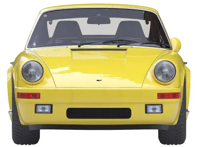 1987 RUF CTR Yellowbird 3D model