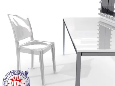 dressing room mirror 3D model