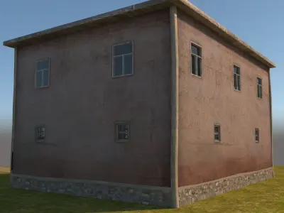 3d Village House 3D model