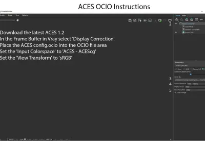 Outdoor Set - Driftwood Vray ACES 3D model