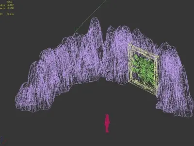 Mountain Sculpture - Shek Pik 32 3D model