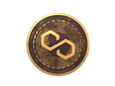 Polygon Coin v3 002 3D model