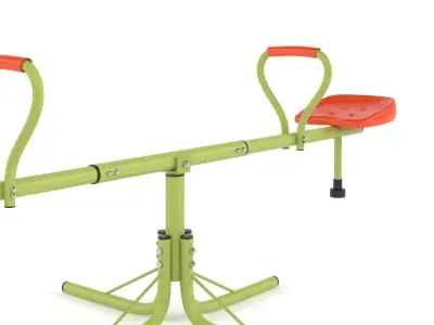 Kids Seesaw 3D model