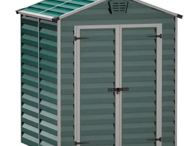 Yard building Booth Shed Hangar House 3D model