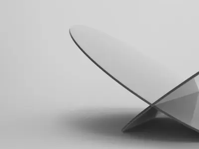 Loggo Magazine Rack Low-poly 3D model