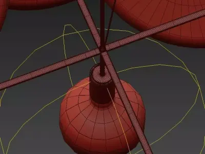 Lyustra Butaphone pendant 3D model