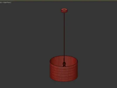 SPALTINI Suspension lamp 3D model