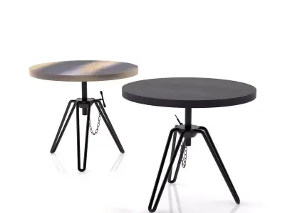 Overdyed Table 3D model