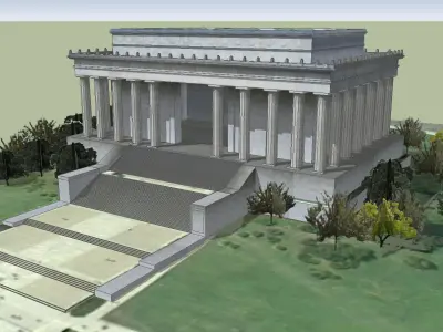Lincoln Memorial 3D model