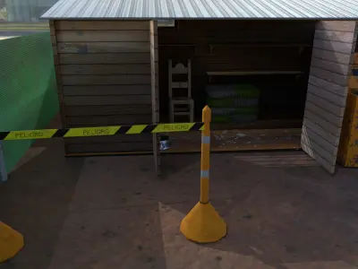 tool house deposit  Low-poly 3D model