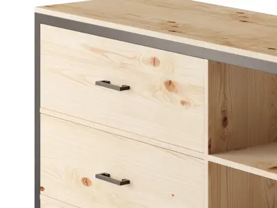 Loft cabinet 3D model