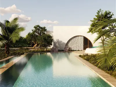 Holiday Home 3D model